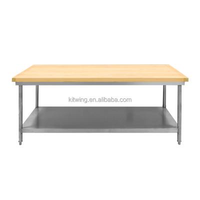 China High Quality Factory Cheap Price Commercial Kitchen Stainless Steel Work Bench Table Workbench-1 for sale