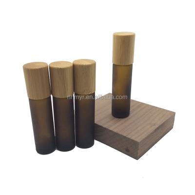 China 2021 Premium Quality Skin Care And Beauty Bamboo Bottles Oil Rollers 20ml 10ml 5ml for sale