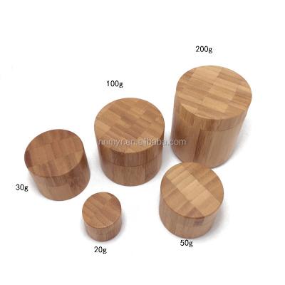 China Personal care bamboo cosmetic glass bottle, all head bamboo pump bottle, low price custom bamboo spray bottle. for sale