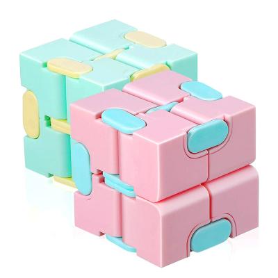 China Plastic Infinity Cube Toys Mini Infinity Puzzle Gifts Adult Kids Stress and Anxiety Relief and Killing Time Autism Relief Tools for sale