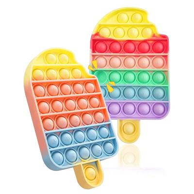 China Popsicle Pops Popsicle Shaker Toys, Pop Bubble Sensory Toys, Anti-Anxiety Relief Autism Squeeze Sensory Toys Pop Bubble Ice Cream for sale