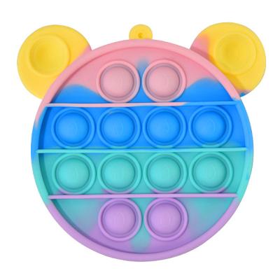 China New Cartoon Cute Shape Rodent Pioneer Coin Purse Busy Person Toys Push Noise Bubble Busy Person Bubble Storage Bag Autistic Children's Toys for sale