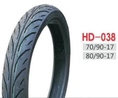 China Natrual Rubber+Steel+Nylon Motorcycle Tire 80/90-17 for sale