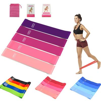 China High Compression And Elastic High Quality Latex Physiotherapy Rehabilitation Resistance Bands Set For Yoga Stretching Loop Resistance Bands for sale