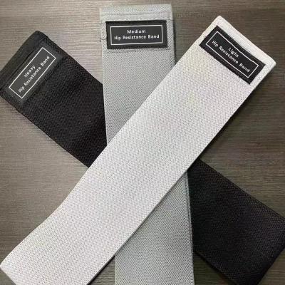 China 2021 New Gym Exercise Booty Custom Bulk Fitness Thickened Private Label Cloth Hip Resistance Band Thin Band for sale