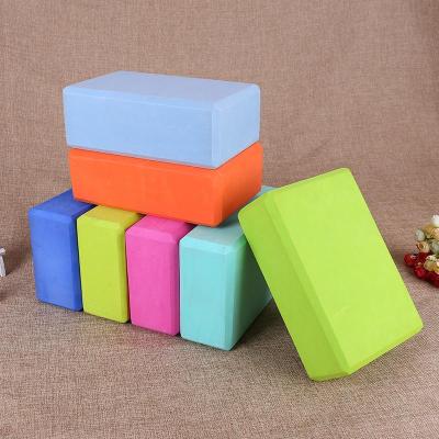 China Custom Logo Recycled Eco Friendly 100% Natural Exercise Eva Yoga Block Set For Private Label Wholesale Waterproof for sale