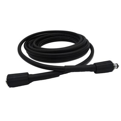 China car cleaning & garden watering 25FT PVC pressure joint hose with M22 thread hose for joint machine / car wash for sale