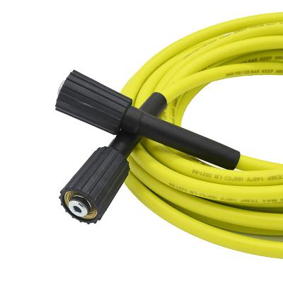 China car cleaning & garden watering 220bar M22 14MM / 15MM High Pressure Joint Hose 3200psi Tie Pipe / 10 Meters Hose for sale