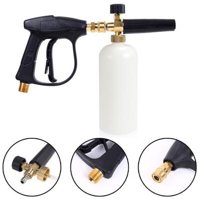 China car cleaning & Garden Car Cleaning Snow Foam Lance and High Pressure Car Wash Spray Gun Set with 1/4