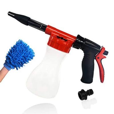 China China-chic new heavy duty foam lance water gun machine for car wash with car wash gloves for sale