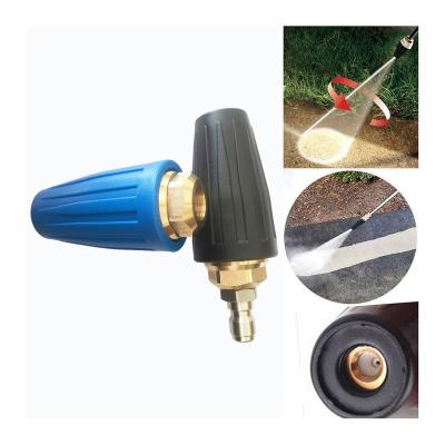 China Car washing/garden watering/vegetable washing/floor washing good quality 4350 etc. High Pressure PSI Car Wash Turbo Nozzle Rotating Union Connector / 300 Bar for sale