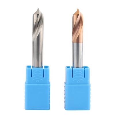 China CNC Process Hrc45 Milling Cutter Bits Stub Starting Center Bit Prepare Guide Pilot Hole chamfer Solid Carbide Spotting Drilll NC Spot Drill for sale