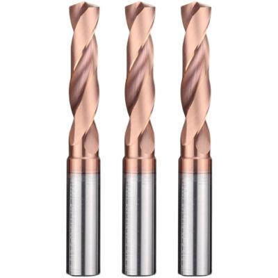 China CNC Process Fully Ground Hex Shank hss drill bits for metal and wood pdc TCT auger hss solid carbide twist drills for sale