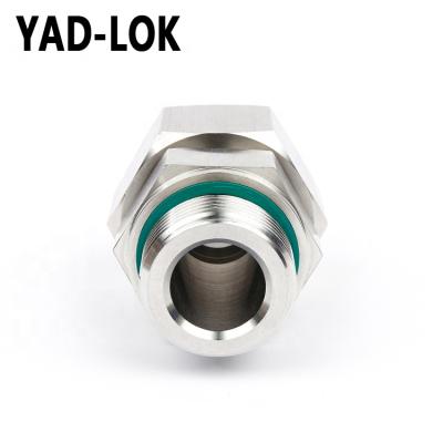 China YAD-LOK Water Car Parts 304 Stainless Steel 1 Inch Male Quick Union Coupling For Automotive for sale