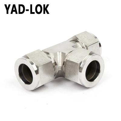 China YAD-LOK 1/4 Water Products 316 Stainless Steel Cheap Same 3 Way Male 