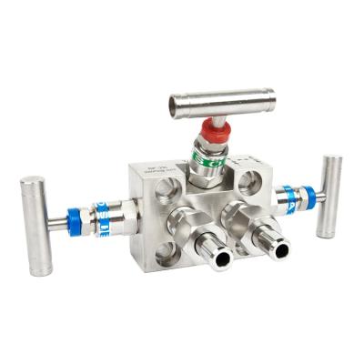 China General YAD-LOK Best Sell Stainless Steel High Pressure 2 Ways Flanged Manifold Valve for sale