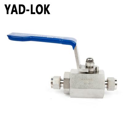 China YAD-LOK General High Quality Stainless Steel Threaded Natural Gas 1/4