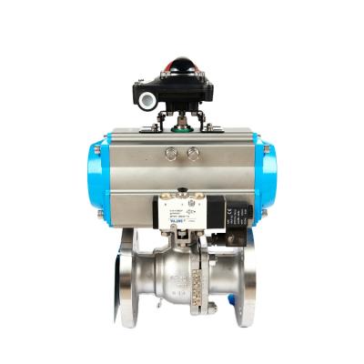 China YAD-LOK Dn100 General Low Price Solenoid High Quality High Pressure Ball Valve for sale