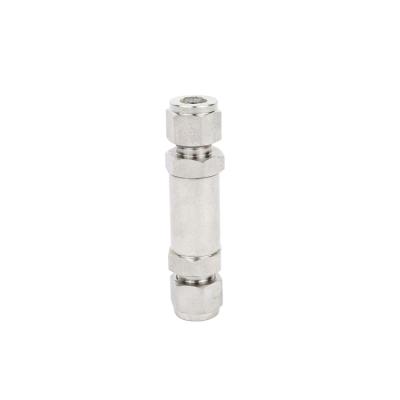 China High Pressure Water 316L Stainless Steel Double Ferrule Check Valve for sale