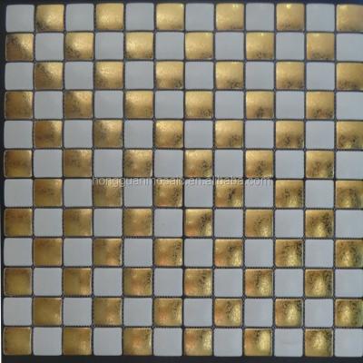 China Chinese Ceramic Parquet 3d Mussif Gold Mosaic for sale