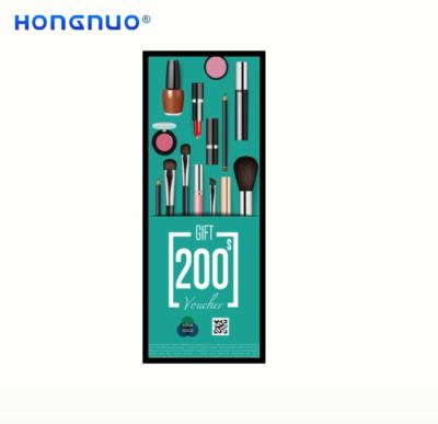 China Indoor Commercial High Quality 36.5 Inch TFT Bar Type LCD Display Monitor Widened Bar Screen Digital Signage for sale