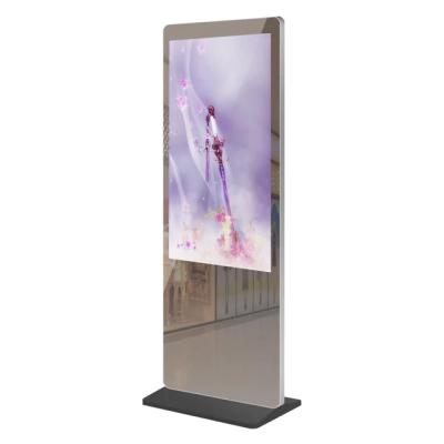 China Floor Standing Smart Digital Signage Indoor Led Mirror Display Magic Mirror Display 941.18*529.42 for sale