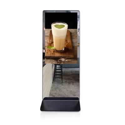 China 55inch 1920*1080 Indoor Portable Magic 43 49 LCD Mirror Poster Display for sale