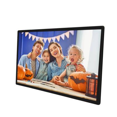 China 65 Inch Wall Mount HD Display Totem Screen Custom Indoor Advertising Wall Mounted Digital Signage for sale