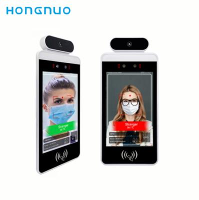 China Thermal Image 8 Inch High Accurate Body Measurement Face Recognition Access Control Non-Contact Door Access System for sale