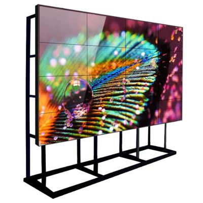 China Factory Bezel Custom Ultra Narrow Indoor Advertising Display 43 49 55 65 Inch Large Advertising Screen LCD Video Wall for sale