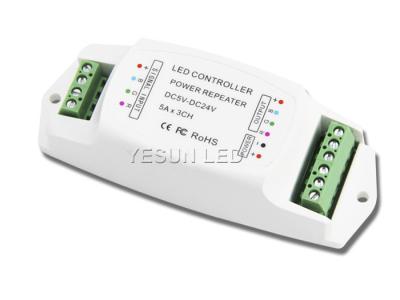 Chine Le RVB a mené l'amplificateur IP20, le × H24 millimètre du × W64 de l'amplificateur mené par 24V L130 de lumière de bande de 5V 12V 18V à vendre