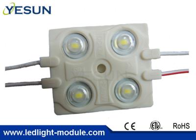 Chine L'acrylique marque avec des lettres le module mené de l'injection 4 de SMD 5730, ajustent le module mené IP65 2.4w DC12v à vendre