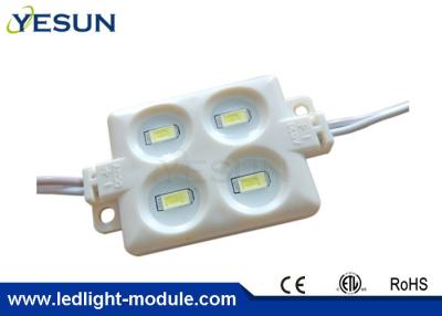 China 4 Led Module , Waterproof Samsung SMD5630 Injection Led Module 5 Years Warranty for sale