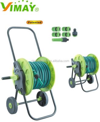 China Adjustable Garden Hose Trolley with 30m Hose Set for sale