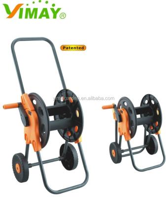 China Plastic Adjustable Garden Hose Reel Cart for sale