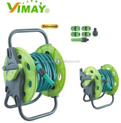 China Adjustable garden hose reel with 20m hose set for sale