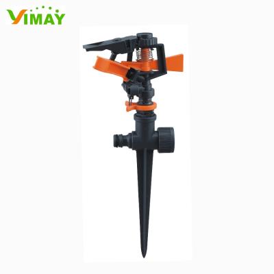 China 360Â ° plastic spray pulse with plastic spike sprinkler for sale