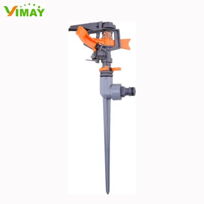 China 360Â ° plastic spray pulse with metal spike sprinkler for sale