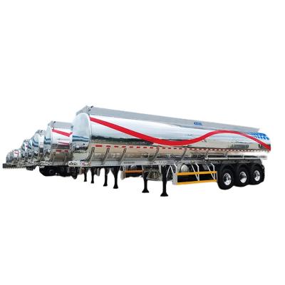 China High Quality Trailer 3 Axle Tank Trailer Truck Oil Tanker Transporter Truck Trailer Fuel Tanker for sale