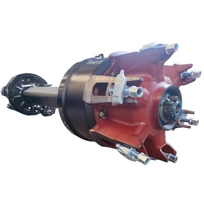 China Chinese Semi Trailer Parts Manufacturer Semi Trailer Axle Trailer Six Axles German Spoke Axles for sale