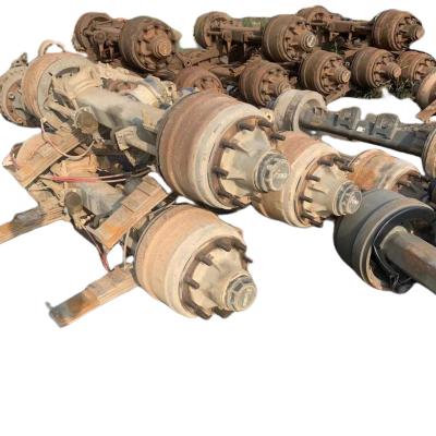 China Used Trailer Parts American Used 13t Fuwa Semi Trailer Axles Used Axle for sale