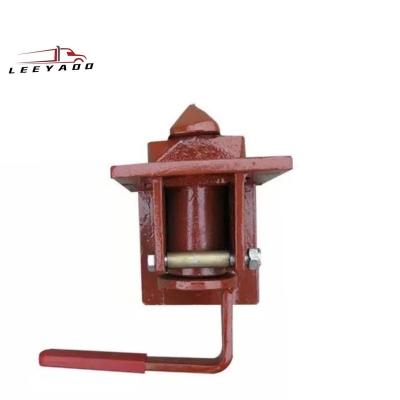 China Trailer Parts LEEYAOO Mount Twist Lock For Shipping Container Trailer for sale