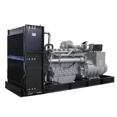 China Soundproof High Quality 800kva 640KW With UK Engine Silent Diesel Generator GF640P for sale