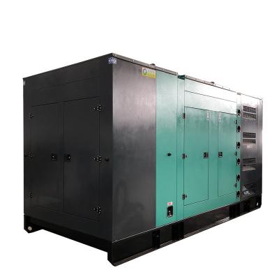 China 500kw 625kva cccec electrostatic generator price durable silent electric diesel generators GF400C for sale