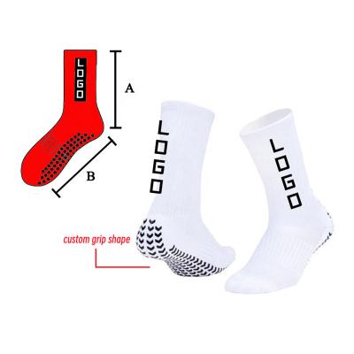 China Breathable Yili Logo Fashion Compression Custom Colorful Designer Anti Slip Sports Football Grip Men Sports Socks for sale