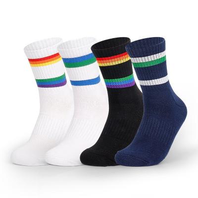 China Wholesale Yili Breathable Sports White Socks Bar Tennis Running Socks To Cushion Tennis Socks Custom Logo for sale