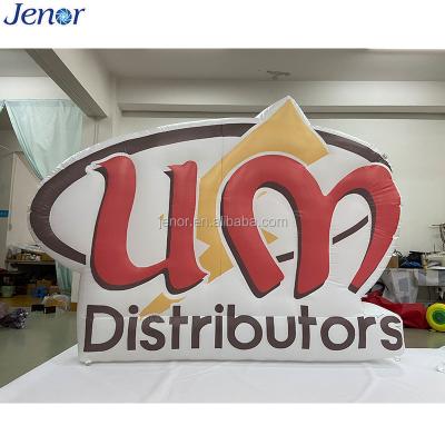 China Billboard Balloon Logo Decoration Customized Large Inflatable Sign For Advertising for sale