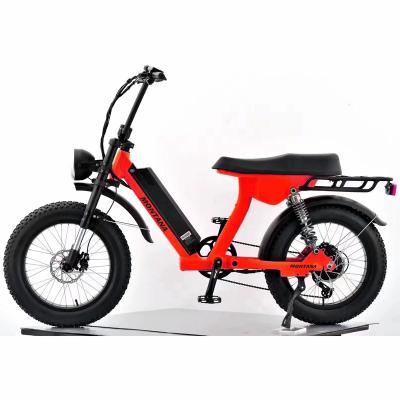 China OEM Aluminum Alloy DIY Big Tire Montana 20 Fat Tire Mountain Electric Bike Electric Bike 500W 48V e Bike Battery for sale