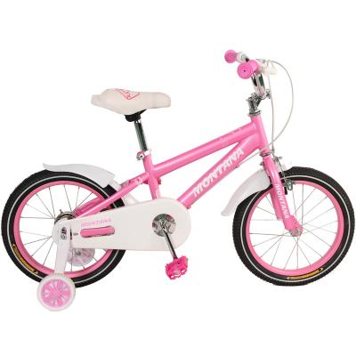 China Steel Two Wheel Children's Bicycle Suitable For Kids Children Bike Kids Bike 3-8 Year Old With Auxiliary Wheels for sale