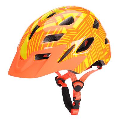 China 2022 New Safety Children's Mountain Helmet Pulley Skateboard Balance Bike Riding Helmet Bicycle With LED Light Helmet for sale